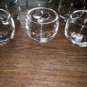 Scotch Glasses ,Clear 6 3/4 oz